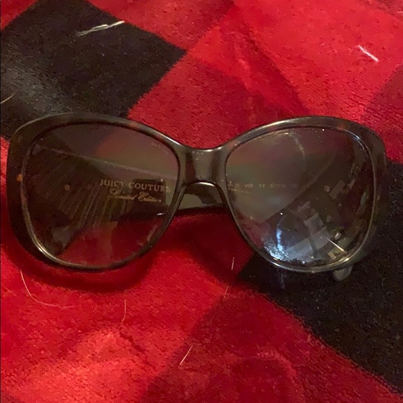 Juicy Couture Accessories - Juicy couture “rich girls” sunglasses - authentic